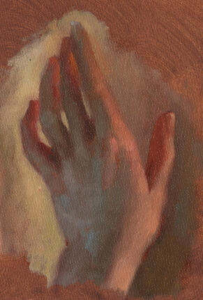 Hand, Oil on canvas, 2025