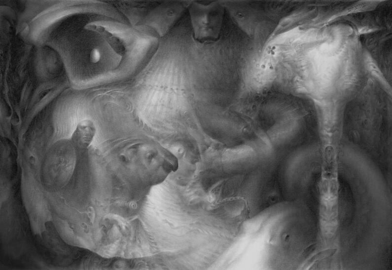 Untitled, Graphite on paper, 2026 13in x 9in